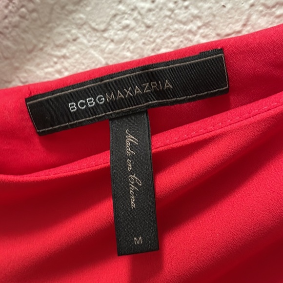 πHPπ BCBGMAXAZRIA Nydia top in Lipstick Red - Picture 2 of 7